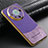 Coque Silicone Gel Motif Cuir Housse Etui S01D pour Huawei Mate 60 Pro+ Plus Violet