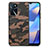 Coque Silicone Gel Motif Cuir Housse Etui S01D pour Oppo A16 Petit