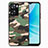 Coque Silicone Gel Motif Cuir Housse Etui S01D pour Oppo A77 4G Petit