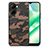 Coque Silicone Gel Motif Cuir Housse Etui S01D pour Realme C33 Petit