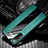 Coque Silicone Gel Motif Cuir Housse Etui S02 pour Oppo Find X2 Vert