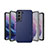 Coque Silicone Gel Motif Cuir Housse Etui S02 pour Samsung Galaxy S21 5G Petit