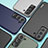 Coque Silicone Gel Motif Cuir Housse Etui S02 pour Samsung Galaxy S21 5G Petit