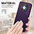 Coque Silicone Gel Motif Cuir Housse Etui S02D pour Huawei Nova Y90 Petit