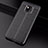 Coque Silicone Gel Motif Cuir Housse Etui S03 pour Huawei Mate 20 Pro Noir