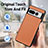 Coque Silicone Gel Motif Cuir Housse Etui S03D pour Google Pixel 7 Pro 5G Petit