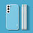 Coque Silicone Gel Motif Cuir Housse Etui S04 pour Samsung Galaxy S21 FE 5G Petit