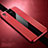 Coque Silicone Gel Motif Cuir Housse Etui S06 pour Apple iPhone XR Rouge