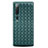 Coque Silicone Gel Motif Cuir Housse Etui S07 pour Xiaomi Mi 10 Vert