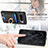 Coque Silicone Gel Motif Cuir Housse Etui SD1 pour Google Pixel 8 Pro 5G Petit