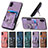 Coque Silicone Gel Motif Cuir Housse Etui SD1 pour Samsung Galaxy A04 4G Petit