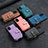 Coque Silicone Gel Motif Cuir Housse Etui SD1 pour Samsung Galaxy A32 5G Petit