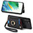 Coque Silicone Gel Motif Cuir Housse Etui SD1 pour Samsung Galaxy S21 FE 5G Petit