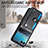 Coque Silicone Gel Motif Cuir Housse Etui SD10 pour Motorola Moto Razr 40 Ultra 5G Petit