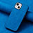 Coque Silicone Gel Motif Cuir Housse Etui SD13 pour Apple iPhone 13 Bleu