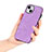 Coque Silicone Gel Motif Cuir Housse Etui SD13 pour Apple iPhone 13 Petit