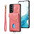 Coque Silicone Gel Motif Cuir Housse Etui SD2 pour Samsung Galaxy S22 Plus 5G Petit