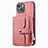 Coque Silicone Gel Motif Cuir Housse Etui SD3 pour Apple iPhone 13 Petit