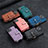 Coque Silicone Gel Motif Cuir Housse Etui SD3 pour Apple iPhone 13 Petit