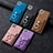 Coque Silicone Gel Motif Cuir Housse Etui SD3 pour Samsung Galaxy A22s 5G Petit