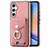 Coque Silicone Gel Motif Cuir Housse Etui SD3 pour Samsung Galaxy A34 5G Petit