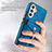 Coque Silicone Gel Motif Cuir Housse Etui SD3 pour Samsung Galaxy Jump3 5G Petit