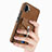 Coque Silicone Gel Motif Cuir Housse Etui SD3 pour Samsung Galaxy M04 Petit