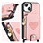 Coque Silicone Gel Motif Cuir Housse Etui SD4 pour Apple iPhone 13 Petit