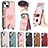 Coque Silicone Gel Motif Cuir Housse Etui SD4 pour Apple iPhone 13 Petit