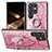 Coque Silicone Gel Motif Cuir Housse Etui SD4 pour Samsung Galaxy S24 Ultra 5G Petit