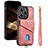 Coque Silicone Gel Motif Cuir Housse Etui SD5 pour Apple iPhone 13 Pro Max Petit