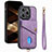 Coque Silicone Gel Motif Cuir Housse Etui SD5 pour Apple iPhone 13 Pro Max Petit