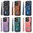 Coque Silicone Gel Motif Cuir Housse Etui SD5 pour Apple iPhone 13 Pro Max Petit