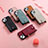 Coque Silicone Gel Motif Cuir Housse Etui SD5 pour Apple iPhone 14 Petit