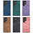 Coque Silicone Gel Motif Cuir Housse Etui SD5 pour Samsung Galaxy S24 Ultra 5G Petit