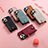 Coque Silicone Gel Motif Cuir Housse Etui SD6 pour Apple iPhone 13 Pro Max Petit