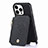 Coque Silicone Gel Motif Cuir Housse Etui SD6 pour Apple iPhone 13 Pro Max Petit