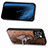 Coque Silicone Gel Motif Cuir Housse Etui SD7 pour Apple iPhone 13 Petit