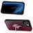 Coque Silicone Gel Motif Cuir Housse Etui SD7 pour Apple iPhone 13 Petit