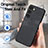 Coque Silicone Gel Motif Cuir Housse Etui SD8 pour Samsung Galaxy S22 Plus 5G Petit