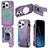 Coque Silicone Gel Motif Cuir Housse Etui SD9 pour Apple iPhone 13 Pro Max Petit