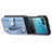 Coque Silicone Gel Motif Cuir Housse Etui SD9 pour Motorola Moto Razr 40 Ultra 5G Petit