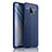 Coque Silicone Gel Motif Cuir Housse Etui WL1 pour Xiaomi Poco M2 Pro Bleu