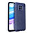 Coque Silicone Gel Motif Cuir Housse Etui WL1 pour Xiaomi Redmi 10X 5G Bleu