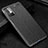 Coque Silicone Gel Motif Cuir Housse Etui WL1 pour Xiaomi Redmi Note 10T 5G Noir