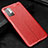 Coque Silicone Gel Motif Cuir Housse Etui WL1 pour Xiaomi Redmi Note 10T 5G Rouge