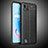 Coque Silicone Gel Motif Cuir Housse Etui WL2 pour Realme C20 Noir