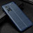 Coque Silicone Gel Motif Cuir Housse Etui WL2 pour Xiaomi Redmi K30S 5G Bleu