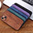 Coque Silicone Gel Motif Cuir Housse Etui YZ2 pour Apple iPhone 14 Pro Max Petit