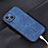 Coque Silicone Gel Motif Cuir Housse Etui YZ2 pour Apple iPhone 14 Pro Petit